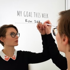 'My Goal This Week' Mirror Sticker and Pen 'My Goal This Week' Mirror Sticker and Pen