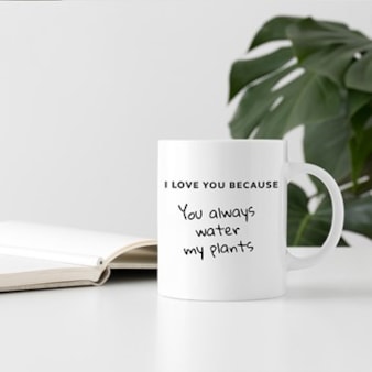 I Love You Mug I Love You Mug
