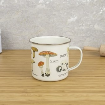 Mushroom Enamel Mug Mushroom Enamel Mug