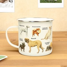 Dogs Enamel Mug Dogs Enamel Mug