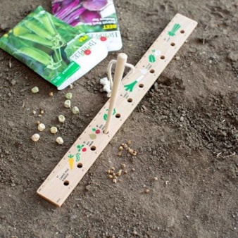 Seeding Ruler and Dibber Seeding Ruler and Dibber