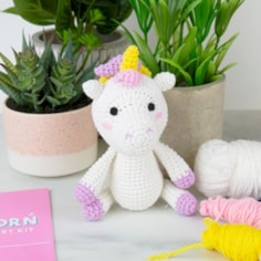 Unicorn DIY Crochet Kit Unicorn DIY Crochet Kit