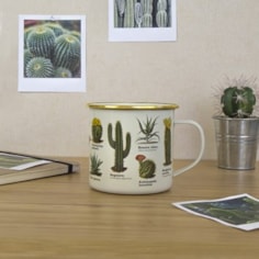 Cacti Enamel Mug Cacti Enamel Mug