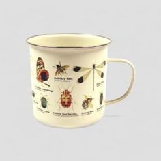 Insects Enamel Mug