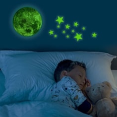 Adhesive Glow-In-The-Dark Stars Or Moon