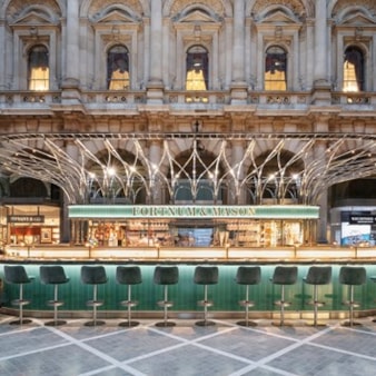 Fortnum & Mason Three Course Dinner with Cocktail for Two | at Royal Exchange Fortnum & Mason Three Course Dinner with Cocktail for Two | at Royal Exchange