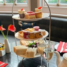 Champagne Afternoon Tea and Thames River Cruise for Two Champagne Afternoon Tea and Thames River Cruise for Two