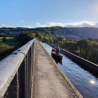 Canoe Along the Highest Aqueduct in the World for Two Canoe Along the Highest Aqueduct in the World for Two