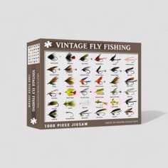 Vintage Fly Fishing Jigsaw Vintage Fly Fishing Jigsaw