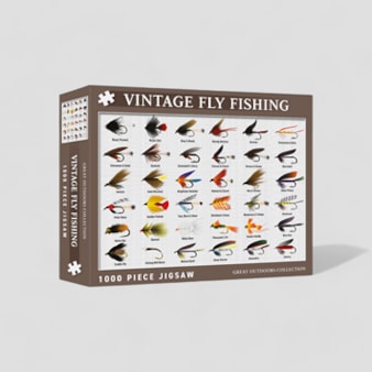Vintage Fly Fishing Jigsaw Vintage Fly Fishing Jigsaw
