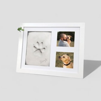 Paw Print Clay Mould & Photo Frame Kit Paw Print Clay Mould & Photo Frame Kit
