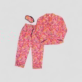 Red Floral Women's Pyjamas Red Floral Women's Pyjamas