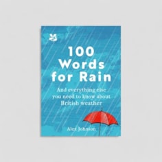 100 Words For Rain Book 100 Words For Rain Book