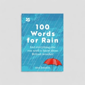 100 Words For Rain Book 100 Words For Rain Book