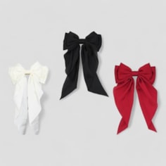 Satin Flowy Bow Clip | Available In 3 Colours
