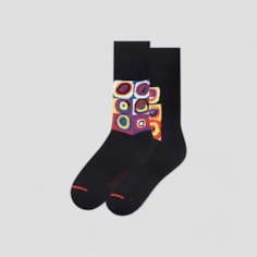 Vasily Kandinsky - Squares & Concentric Rings Socks Vasily Kandinsky - Squares & Concentric Rings Socks