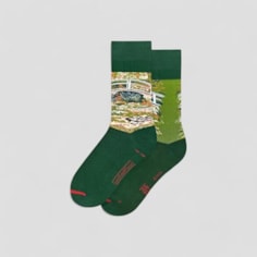 Claude Monet - The Japanese Bridge Socks Claude Monet - The Japanese Bridge Socks