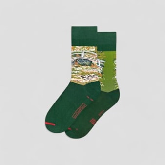 Claude Monet - The Japanese Bridge Socks Claude Monet - The Japanese Bridge Socks