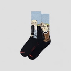 Grant Wood - American Gothic Socks