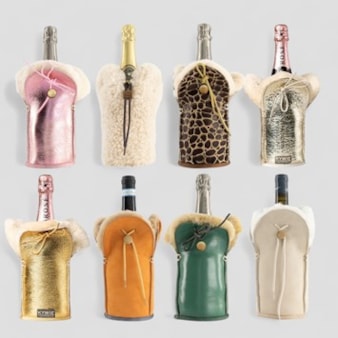 Suede Bottle Cooler Suede Bottle Cooler