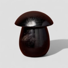 Wooden Mushroom Candle Wooden Mushroom Candle