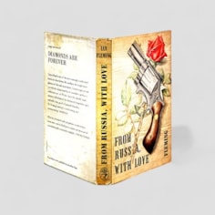 Book Lamp - From Russia With Love Book Lamp - From Russia With Love