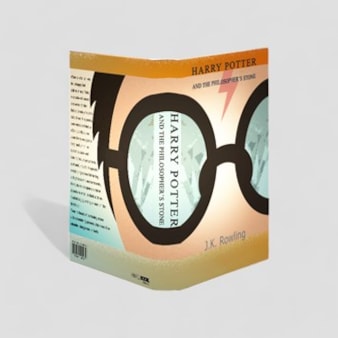 Book Lamp - Harry Potter And The Philosophers Stone Book Lamp - Harry Potter And The Philosophers Stone