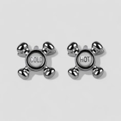 Hot & Cold Taps Cufflinks