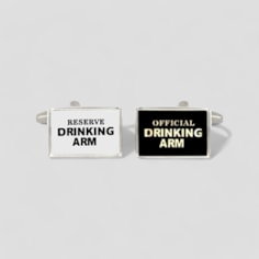 Drinking Arm Cufflinks Drinking Arm Cufflinks
