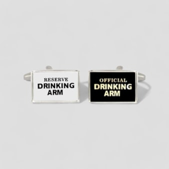 Drinking Arm Cufflinks Drinking Arm Cufflinks