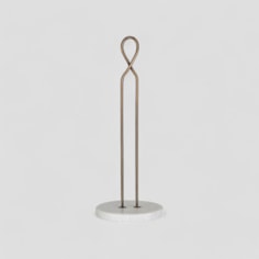 Brompton Antique Brass Kitchen Roll Holder Brompton Antique Brass Kitchen Roll Holder