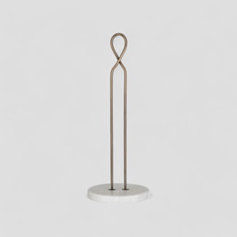 Brompton Antique Brass Kitchen Roll Holder Brompton Antique Brass Kitchen Roll Holder