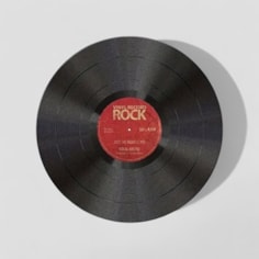 Vinyl Record Mouse Mat Vinyl Record Mouse Mat