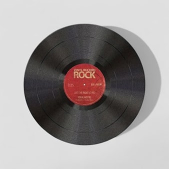 Vinyl Record Mouse Mat Vinyl Record Mouse Mat