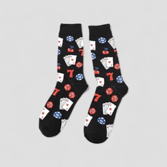 Poker Playing Cards Socks Poker Playing Cards Socks