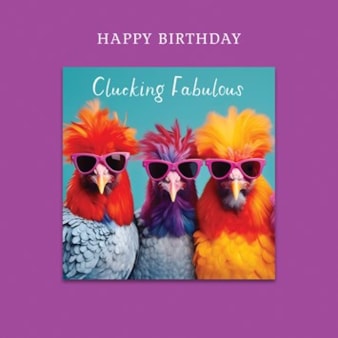Magnet Card - Clucking Fabulous Magnet Card - Clucking Fabulous