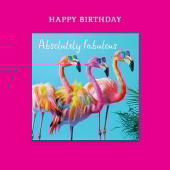 Magnet Card - Absolutely Fabulous Magnet Card - Absolutely Fabulous