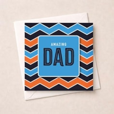 Beermat Open Card - Amazing Dad Beermat Open Card - Amazing Dad