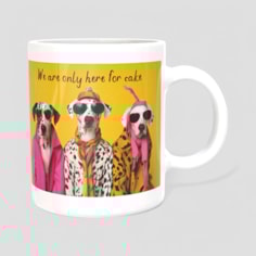Mug - We Are Only Here For Cake Dalmatians