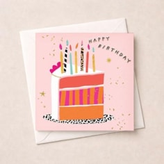 Birthday Card - Slice Of Birthday Cake Birthday Card - Slice Of Birthday Cake