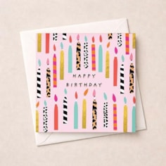 Birthday Card - Birthday Candles