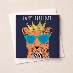 Birthday Card - Tiger King