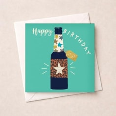 Birthday Card - Birthday Beer Birthday Card - Birthday Beer