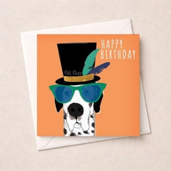 Birthday Card - Top Dog Birthday Card - Top Dog
