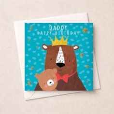 Daddy Birthday Card - Bears Daddy Birthday Card - Bears