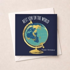 Son Birthday Card - Best Son
