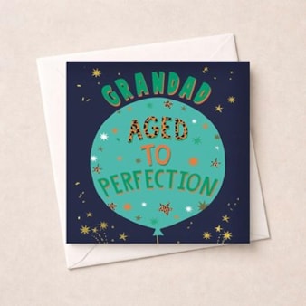 Grandad Birthday Card - Aged To Perfection