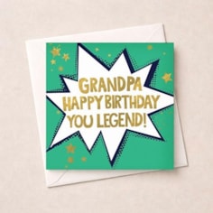 Grandpa Birthday Card - You Legend Grandpa Birthday Card - You Legend