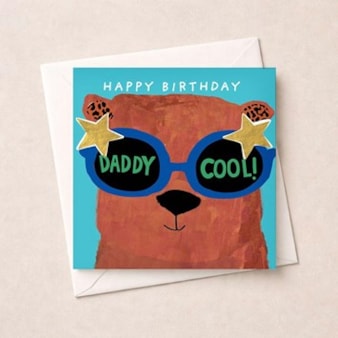 Daddy Birthday Card - Daddy Cool Daddy Birthday Card - Daddy Cool