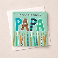 Papa Birthday Card -  Papa